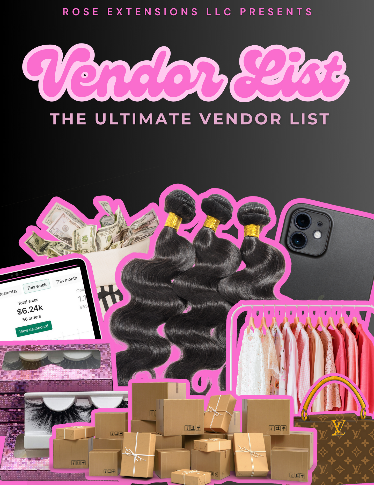 Ultimate Vendors List - Ebook