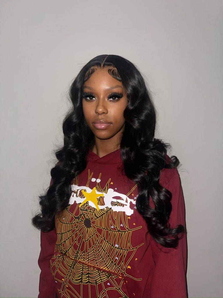 13x4 100% Brazilian Body Wave Frontal Wig